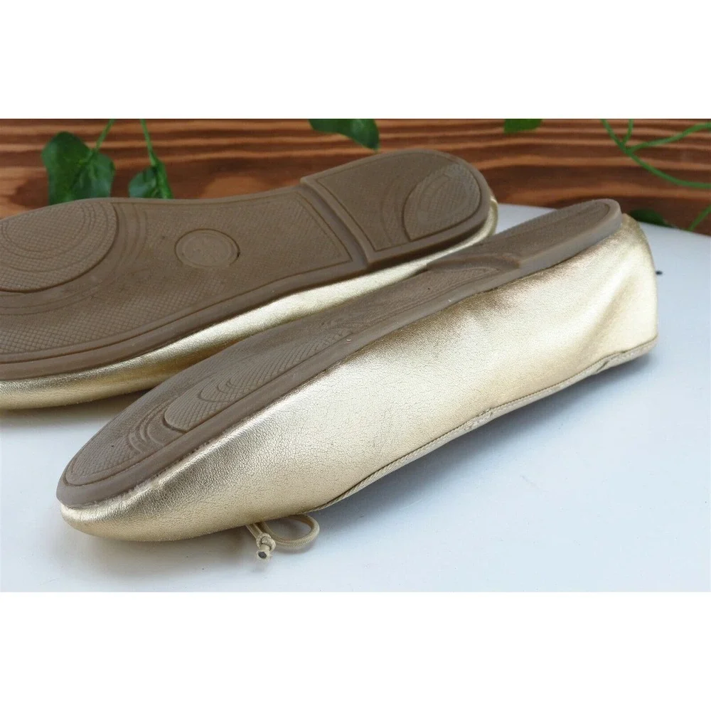 Wonder Nation Youth Girls‎ Shoes Size 1 M Gold Mary Jane Synthetic